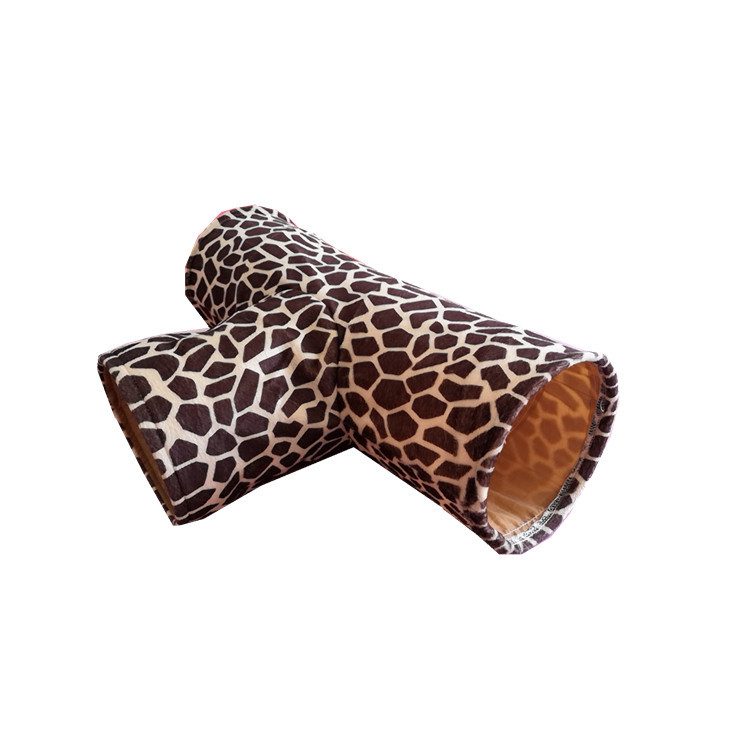 3-Channel Rabbit Nest - Leopard print